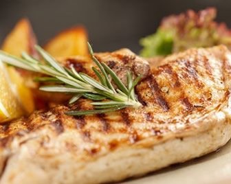 Ресторанное меню для кур
